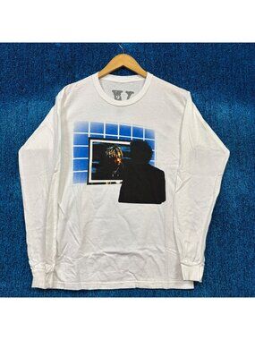 Juice Wrld V 999 Rap White LS Shirt Size Small